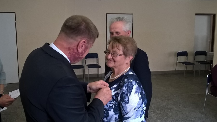 
                                                       ZŁOTE, SZMARAGDOWE I DIAMENTOWE GODY W ABRAMOWIE
                                                