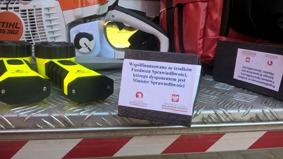 
                                                       Sprzęt dla jednostki Ochotniczej Straży Pożarnych w Abramowie
                                                
