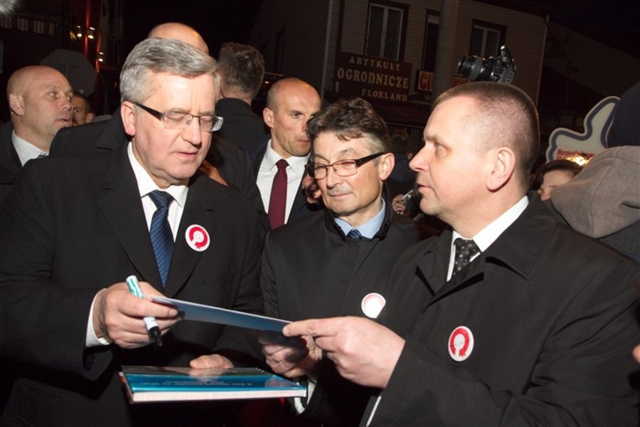 
                                                       Bronisław Komorowski odwiedził Annopol
                                                