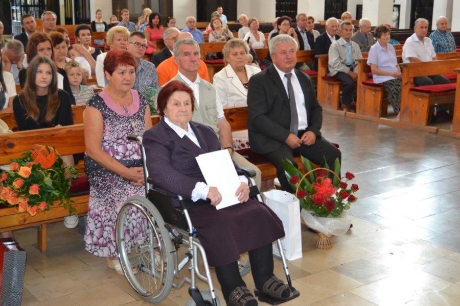 
                                                       100 ROCZNICA URODZIN PANI ANTONINY WĘZKI Z BOROWA
                                                