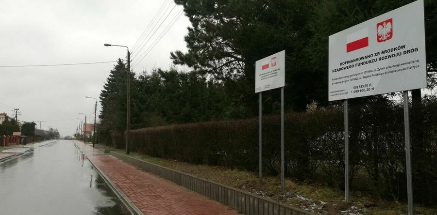 
                                                    Zakończenie przebudowy drogi gminnej
                                                
