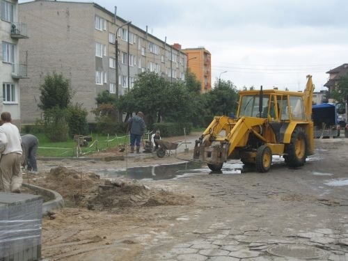 
                                                       Budowa ulicy w os. Wiślana (wzdłuż bloków 31-27).
                                                