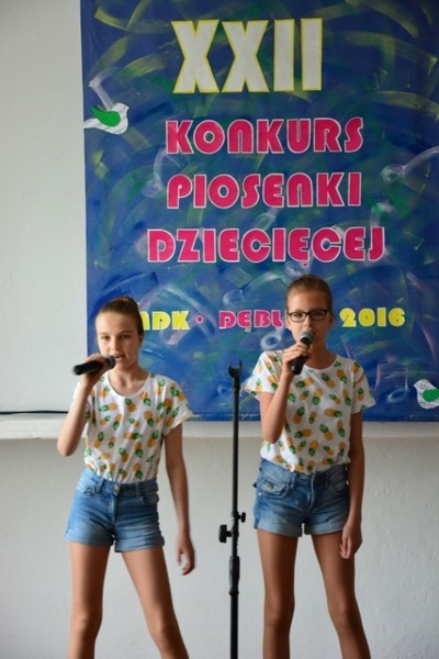
                                                       XXII Konkurs Piosenki Dziecięcej i Młodzieżowej
                                                