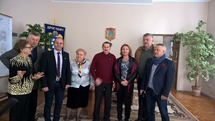 
                                                       Burmistrz Beata Siedlecka z wizytą w Drohobyczu 
                                                