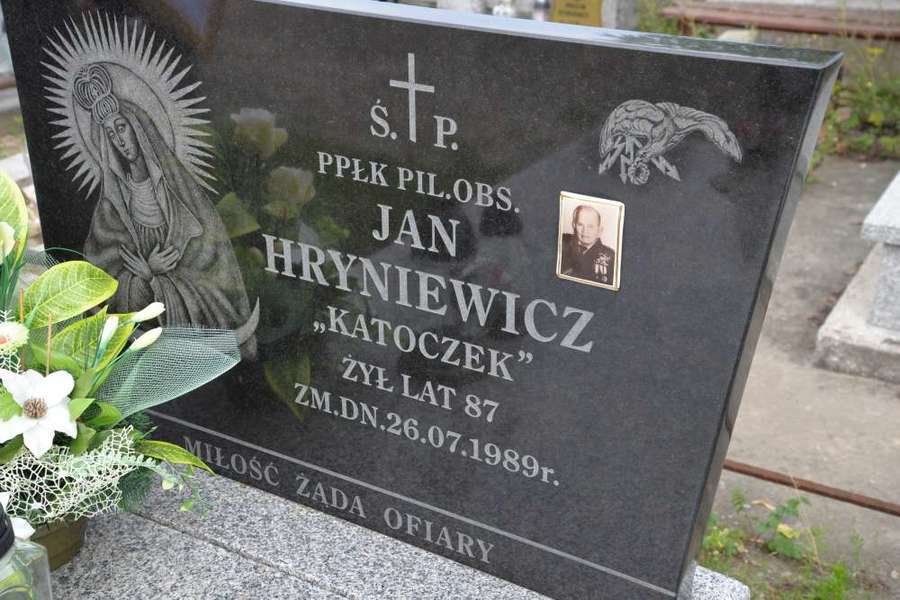 
                                                       29 rocznica śmierci ppłk pil. obs. Jana Hryniewicza
                                                