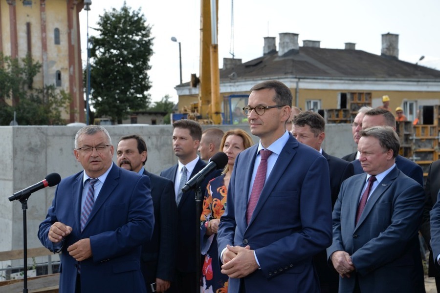 
                                                       Niezapowiedziana wizyta Premiera Morawieckiego
                                                