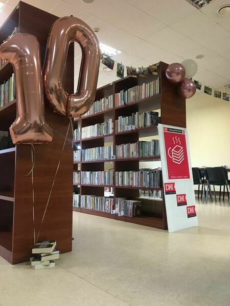 
                                                       Jubileusz 10 – lecia Dyskusyjnego Klubu Książki w Miejskiej Bibliotece Publicznej Filia Masów
                                                