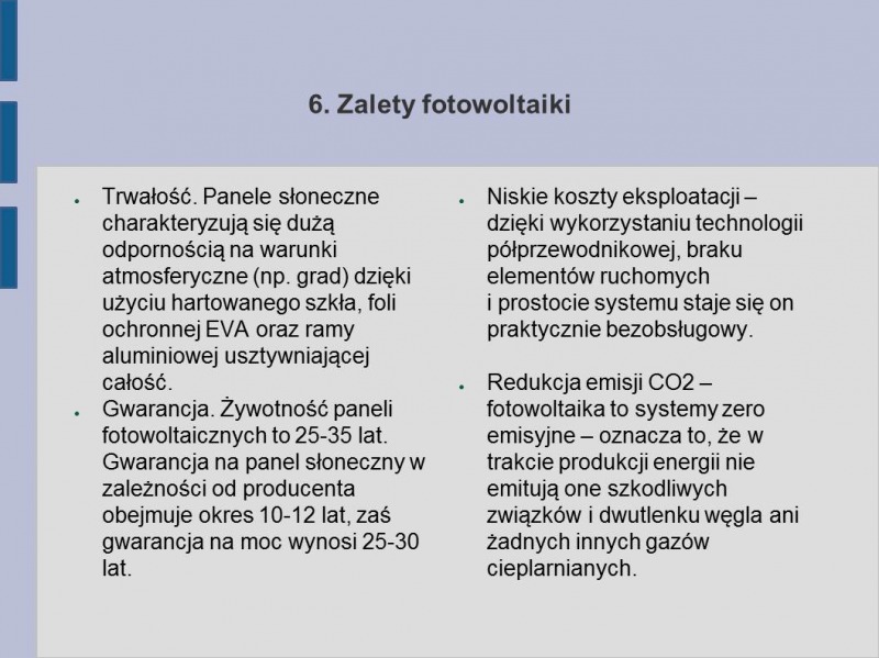 
                                                       Prezentacja fotowoltaika
                                                
