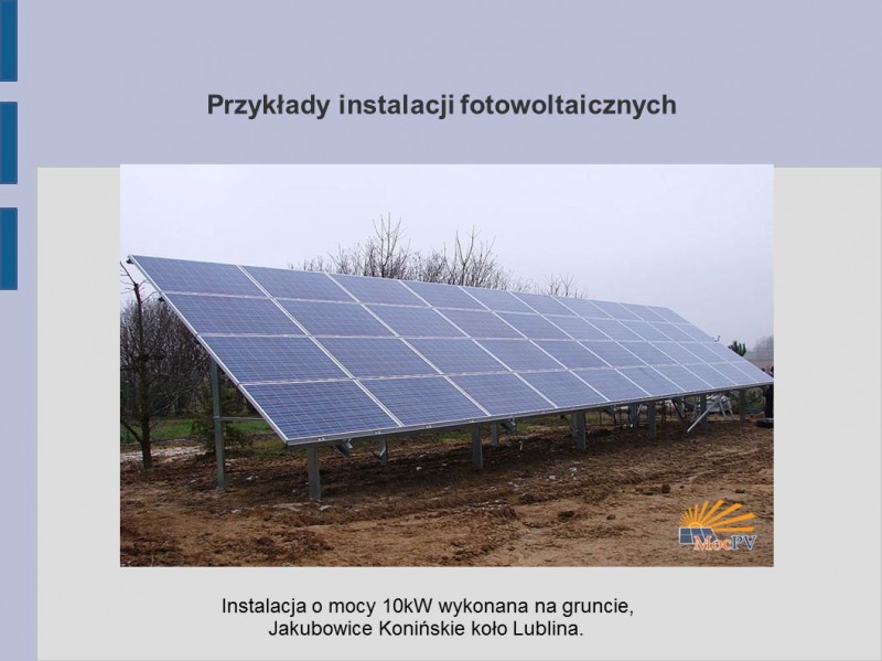 
                                                       Prezentacja fotowoltaika
                                                
