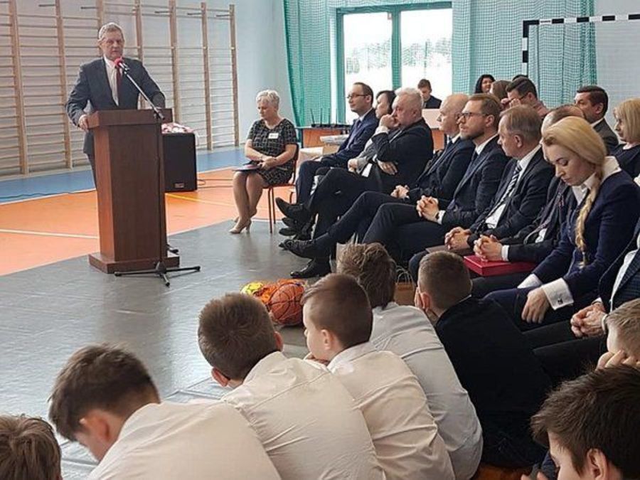 
                                                       Uroczyste podsumowanie rozbudowy szkoły w Kalinówce 
                                                