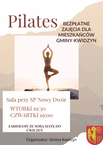 Plakat Pilates 