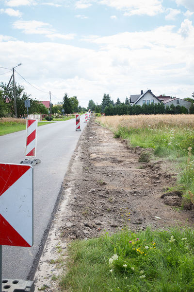 Budowa ścieżki rowerowej w Rudce Kozłowieckiej