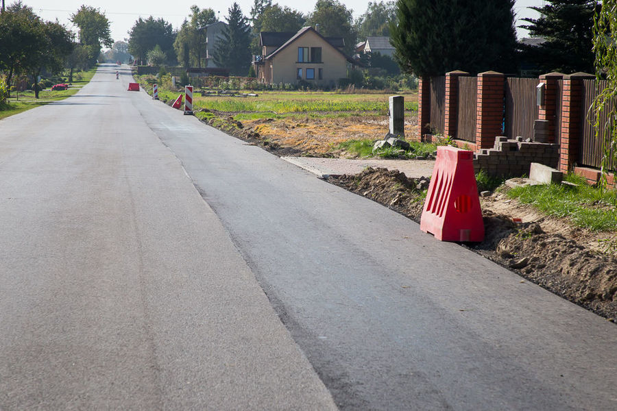 Na zdjęciu ścieżka rowerowa