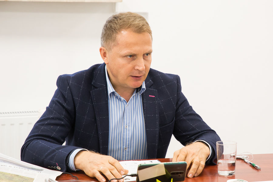Zdjęcie przedstawia Zastępcę Wójta Henryka Smolarza