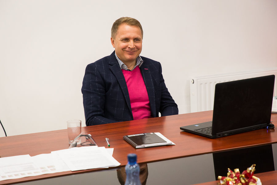 Zdjęcie przedstawia Zastępcę Wójta Gminy Niemce - Henryka Smolarza