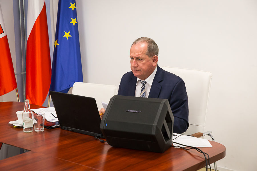 Na zdjęciu Przewodniczący Rady Gminy Niemce