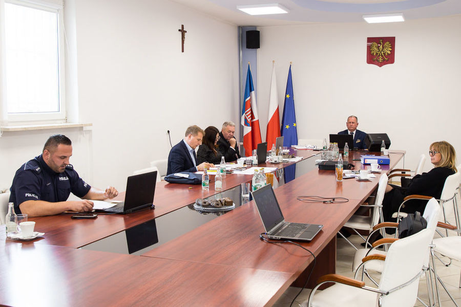Na zdjęciu sala konferencyjna podczas obrad.