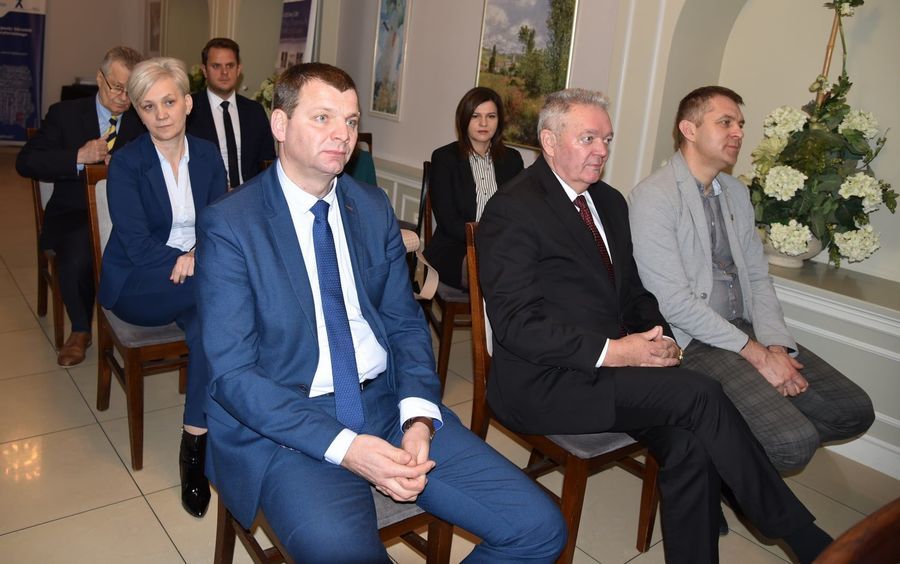 Na zdjęciu uczestnicy gali Ranking Gminy Lubelszczyzny 2021
