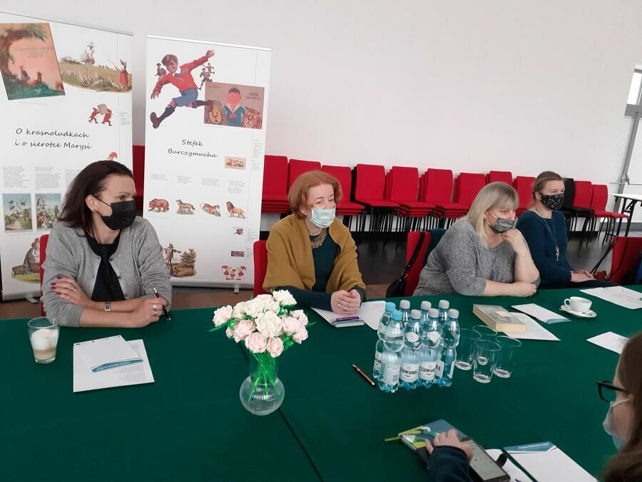 Na zdjęciu sala podczas spotkania