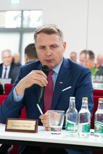 Na zdjęciu Zastępca Wójta Gminy Niemce 