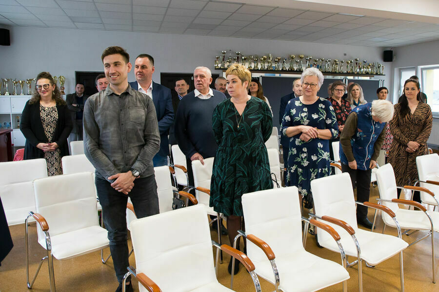 Sala podczas wręczenia odznaczenia 
