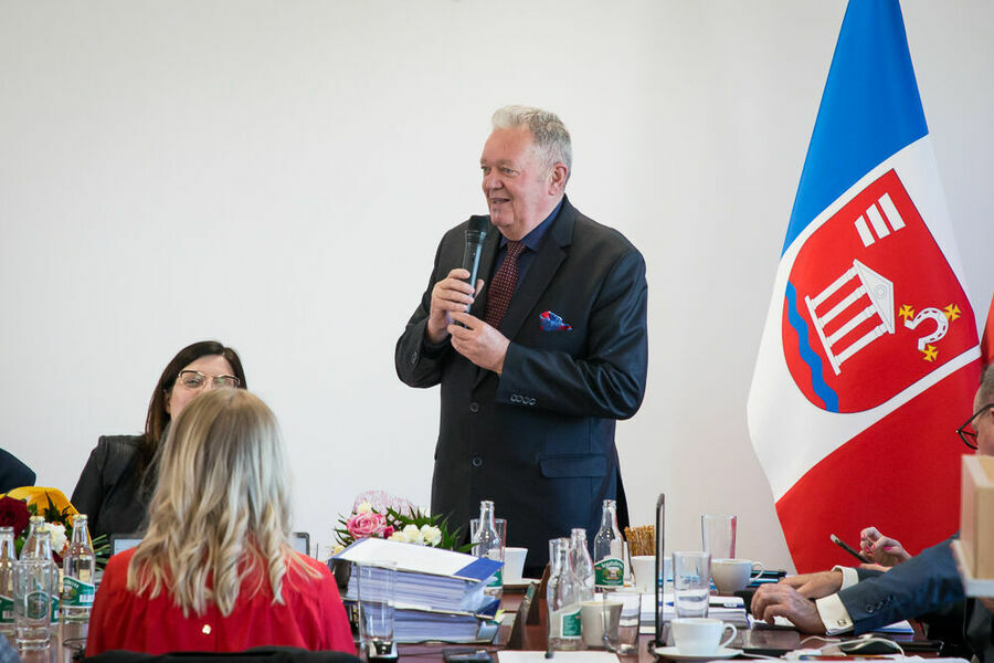 Przemawia Wójt Gminy Niemce