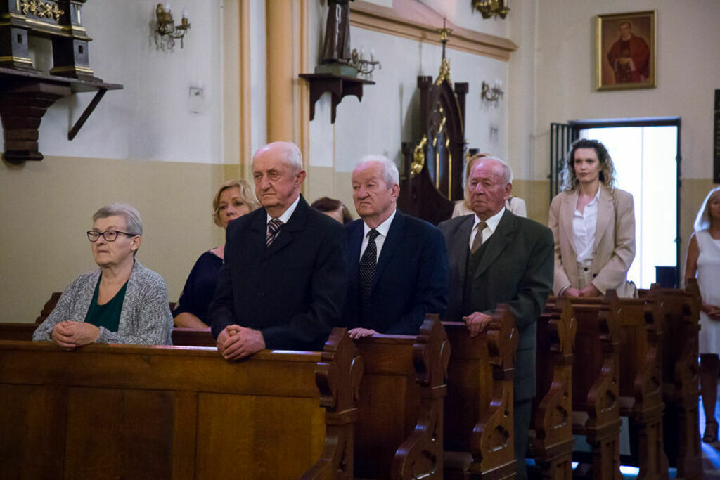 Jubilaci podczas Mszy Świętej
