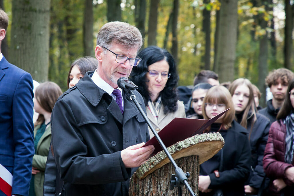 Odsłonięcie pomnika ofiar Akcji Reinhardt