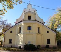  Zespół kościoła parafialnego p.w. Wniebowzięcia NMP w Bystrzycy