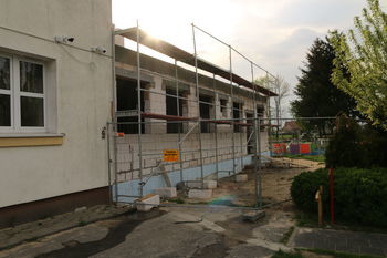 Rozbudowa szkoły w Łuszczowie