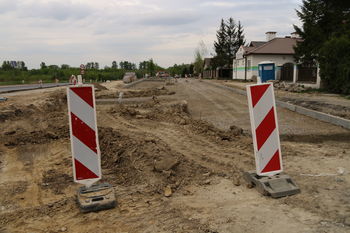 Budowa ronda na DK 82 przy osiedlu Borek – najnowsze informacje z placu budowy