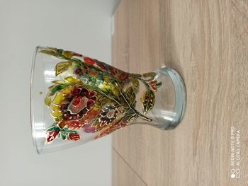 wazon ręcznie malowany przez Seniorów