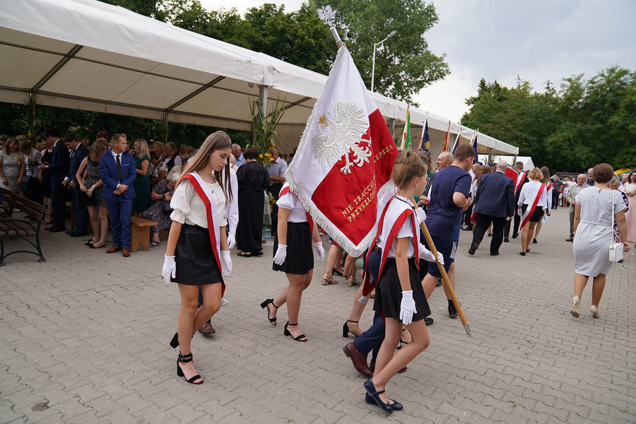 Uczestnicy Dożynek