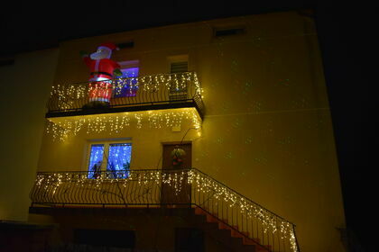 Miejsce II w konkursie na najpiękniejsze iluminacje i dekoracje świetlne w Krasnymstawie 