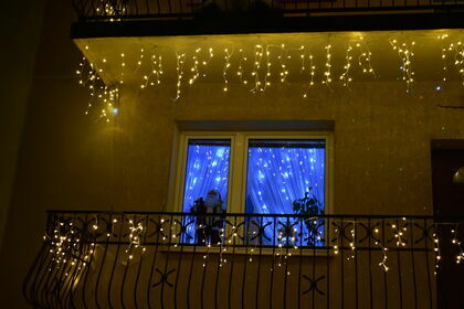 Miejsce II w konkursie na najpiękniejsze iluminacje i dekoracje świetlne w Krasnymstawie 