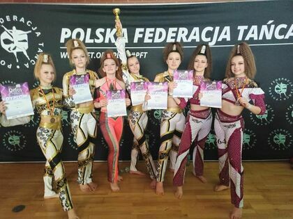 Freak Dance na podium Mistrzostw Polski