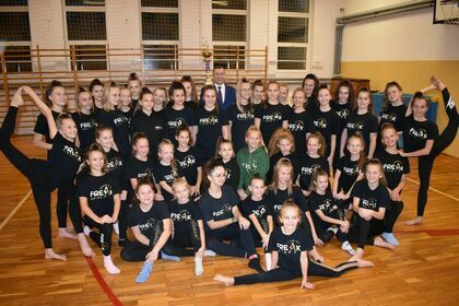 Spotkanie Burmistrza Krasnegostawu z Freak Dance Academy