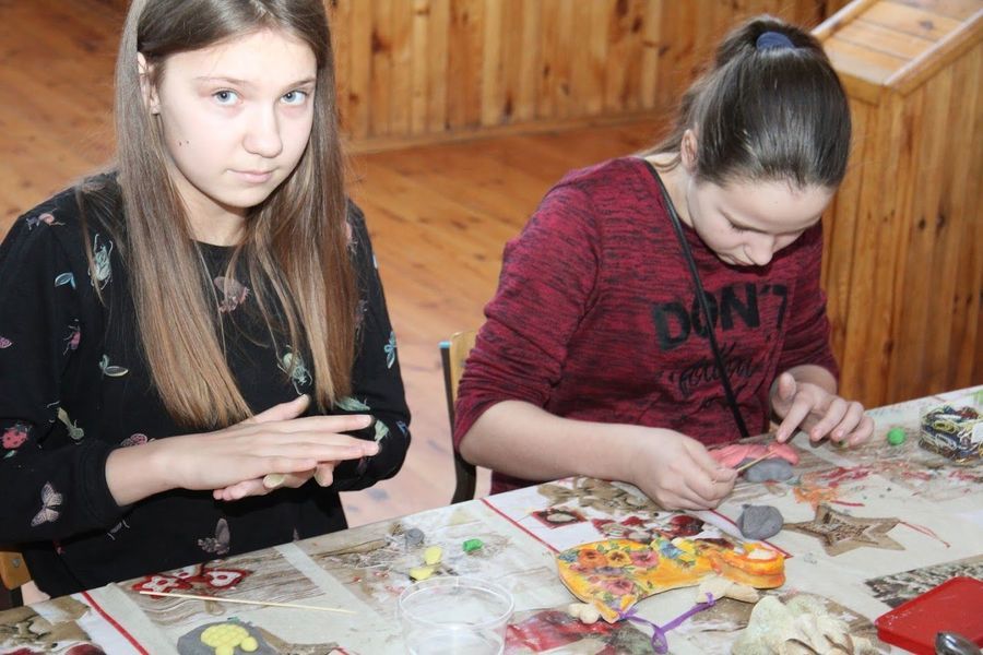 
                                                       Walentynkowe warsztaty z masą solną w Domu Kultury w Markuszowie
                                                