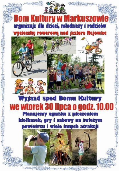  Wakacje z Domem Kultury w Markuszowie