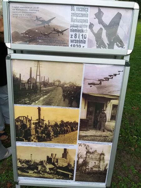 
                                                       80. rocznica bombardowania Markuszowa
                                                