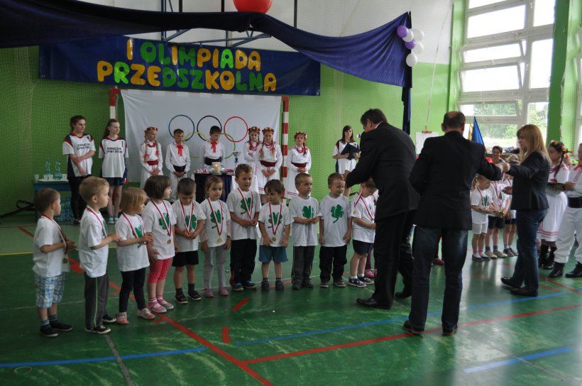 I Gminna Przedszkolna Olimpiada Sportowa 2014