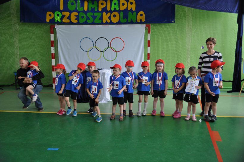 I Gminna Przedszkolna Olimpiada Sportowa 2014