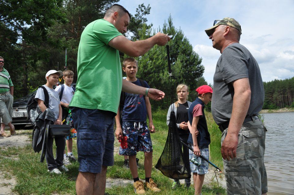 Szkolne Zawody Wędkarskie o puchar Wójta Gminy