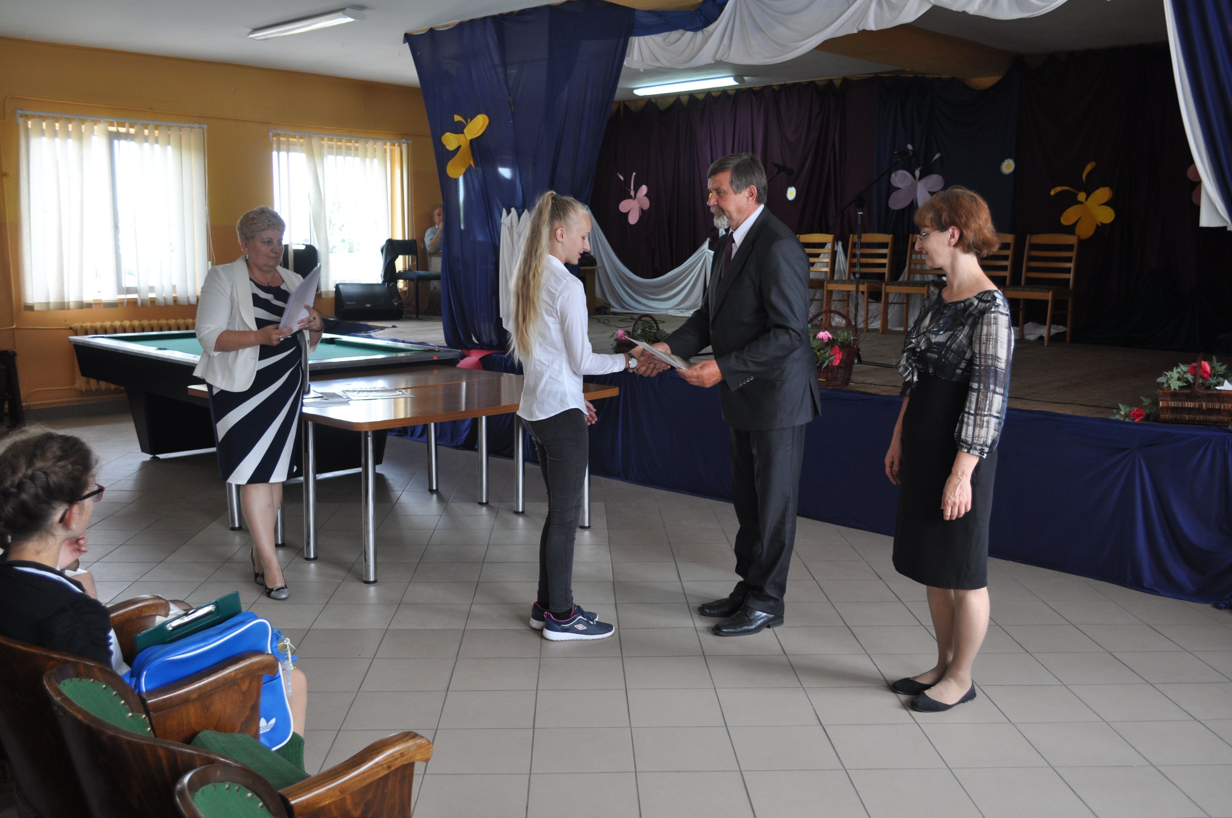 Wręczenie stypendiów i nagród Wójta Gminy Potok Górny
