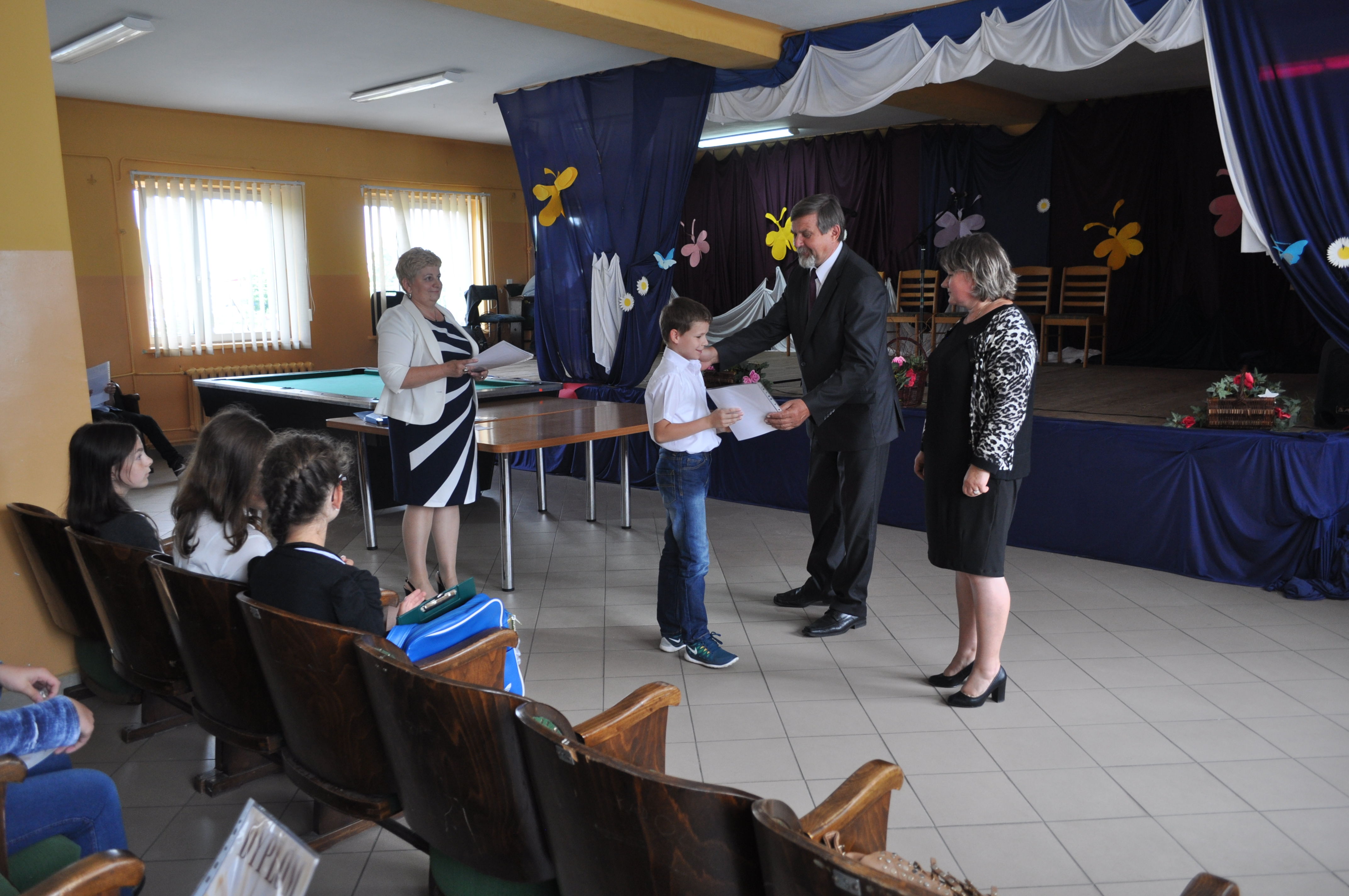 Wręczenie stypendiów i nagród Wójta Gminy Potok Górny
