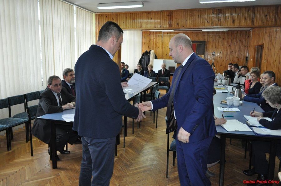 Sesja inauguracyjna Rady Gminy Potok Górny