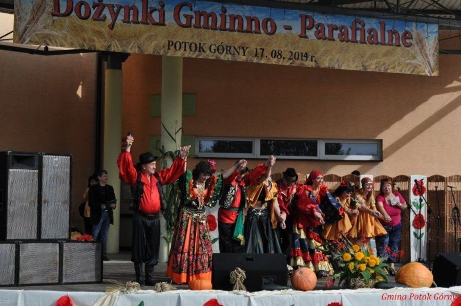 DOŻYNKI GMINNO-PARAFIALNE W POTOKU GÓRNYM - 2014