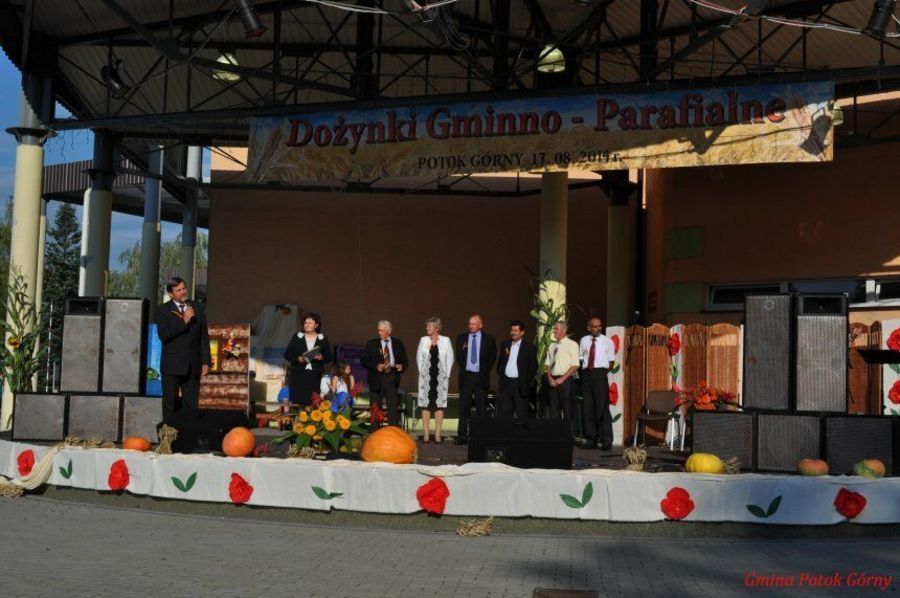 DOŻYNKI GMINNO-PARAFIALNE W POTOKU GÓRNYM - 2014