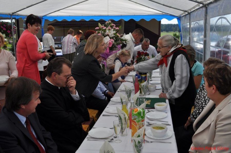 JUBILEUSZ 100 ROCZNICY URODZIN PANI MARIANNY BOREK Z DĄBRÓWKI