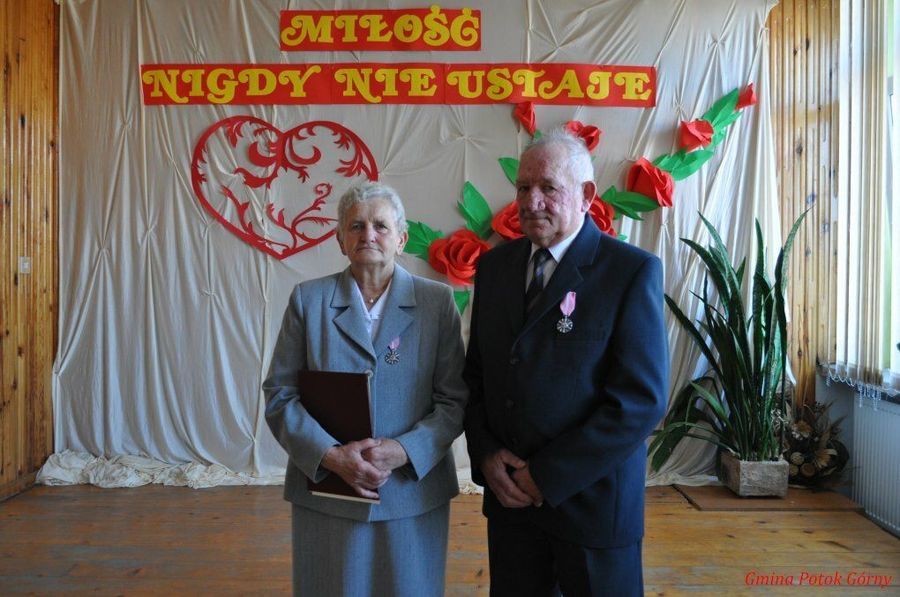 JUBILEUSZ 50-LECIA POŻYCIA MAŁŻEŃSKIEGO